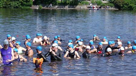 Triathlon-Wettkampf in Baumholder am 17.06.2007