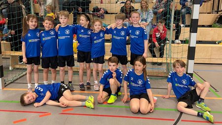 Die HANDBALL-LÖWEN-Minis schnuppern wieder Turnierluft