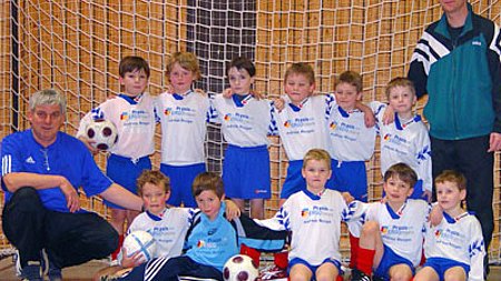 Große Bühne für kleine Fußballer